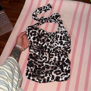 Fashion Nova Cheetah Print Sexy Two Piece